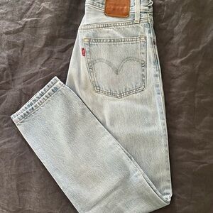 Levi's 501 Light Blue Jeans